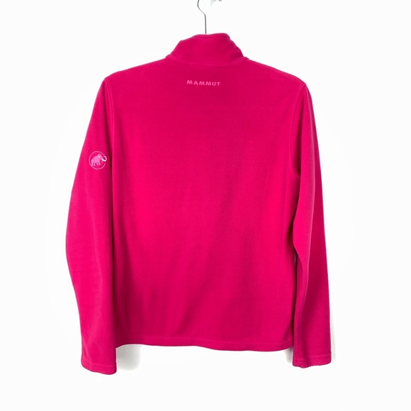 Mammut | Pink 1/2 Zip Fleece Pullover Jacket - Picture 2 of 8